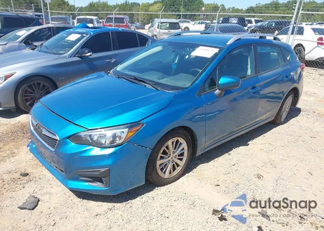 2018 Subaru Impreza 2.0I Premium z USA, uszkodzony, nr VIN 4S3GTAD60J3745292